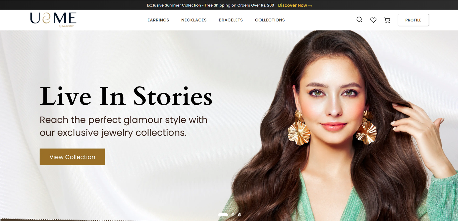 Unme Premium Contemporary Jewellery project preview